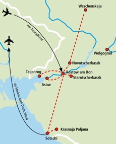 Russlands Süden